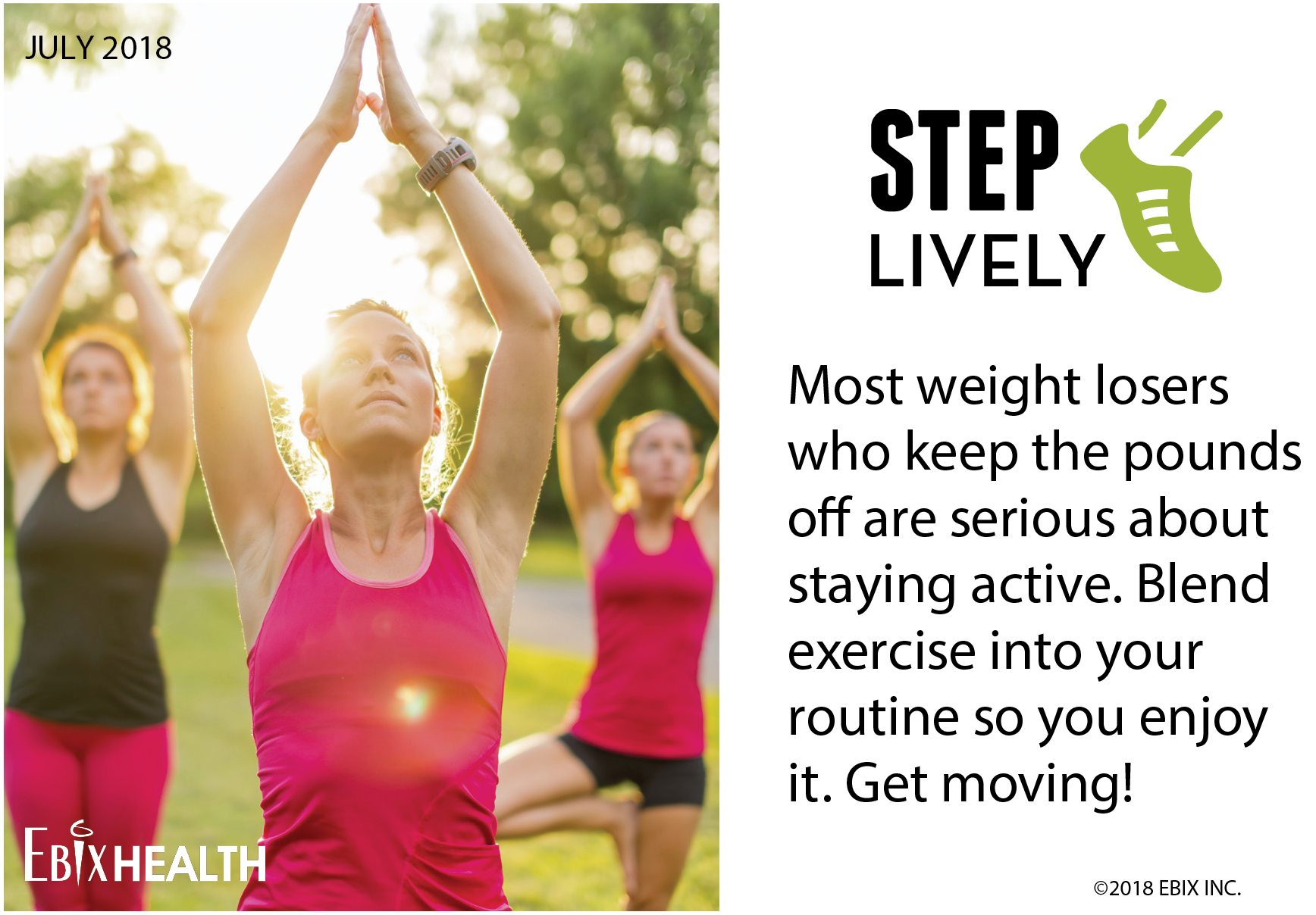 This Week's EBite Step Lively